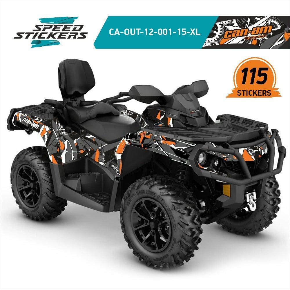 Graphics for orange can am outlander