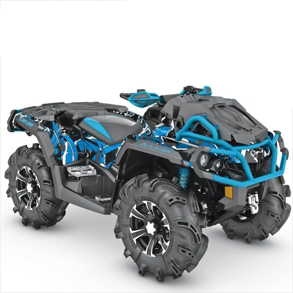 Can Am outlander XMR graphics blue