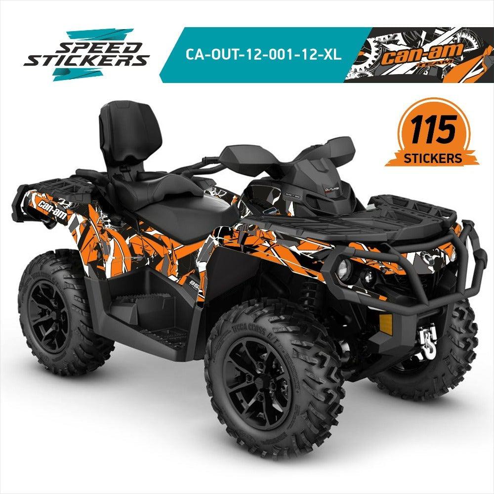 can am outlander g2 orange xtp graphics