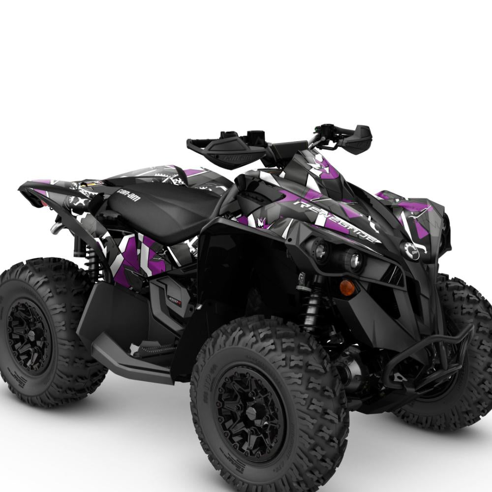 Can Am Renegade graphics violet