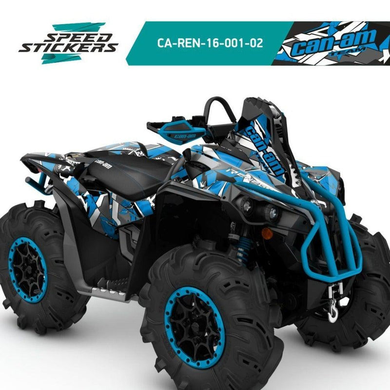 GEOMETRIC design stickers for Can-Am Renegade X MR