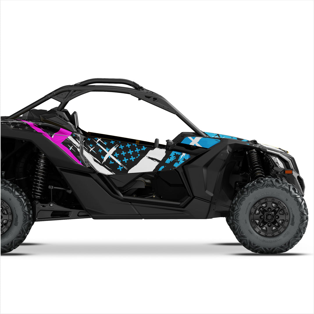 X design stickers for Can-Am Maverick X3