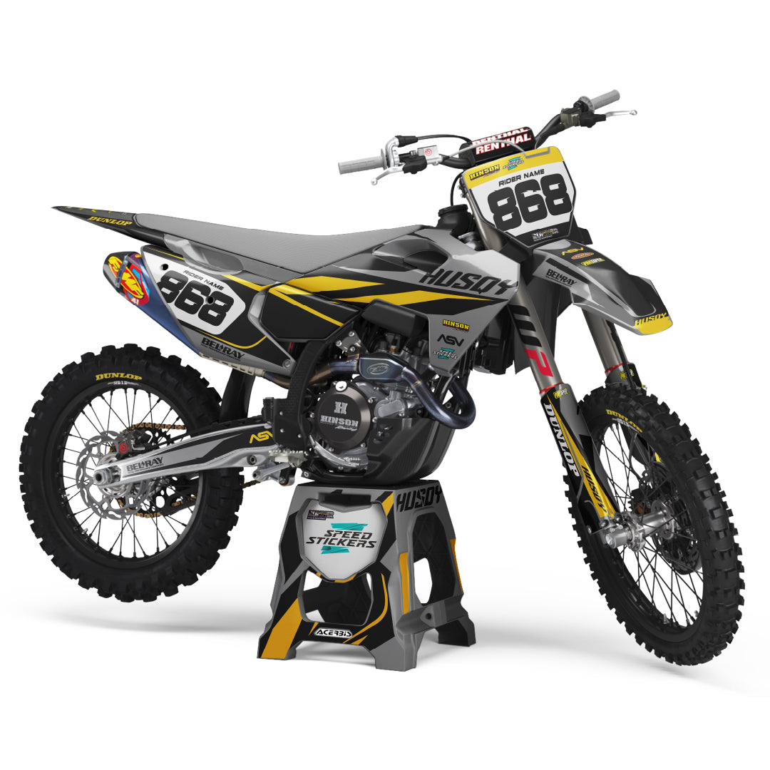 RUNNER design stickers for Husqvarna