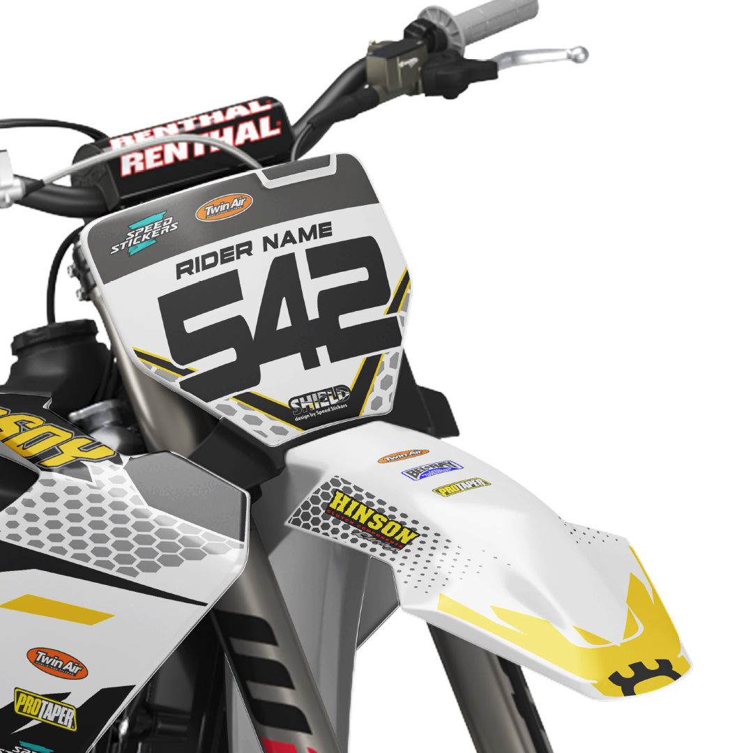 SHIELD design stickers for Husqvarna