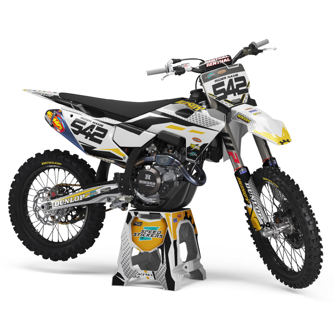 SHIELD design stickers for Husqvarna