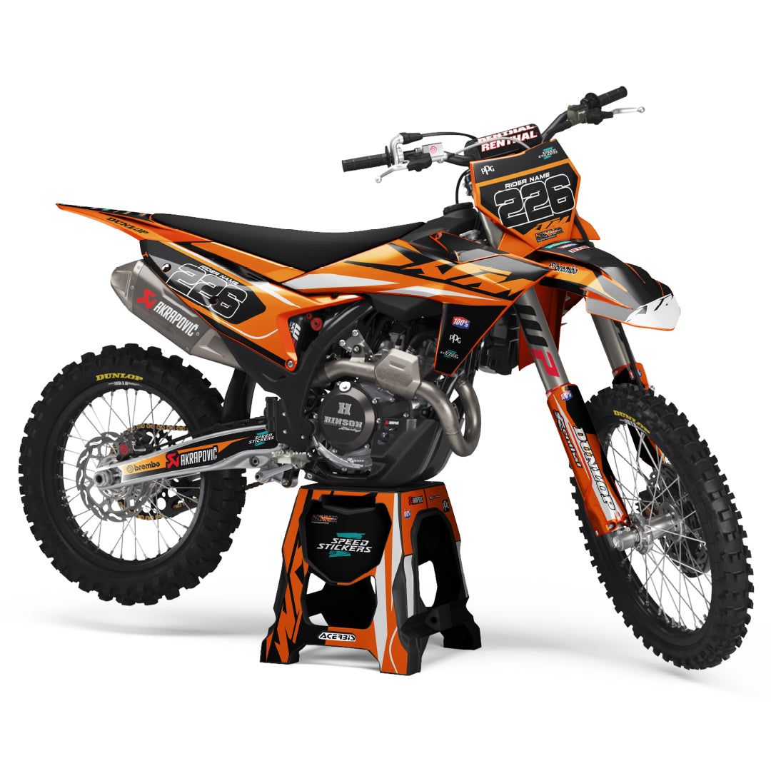 RUNNER design stickers for KTM
