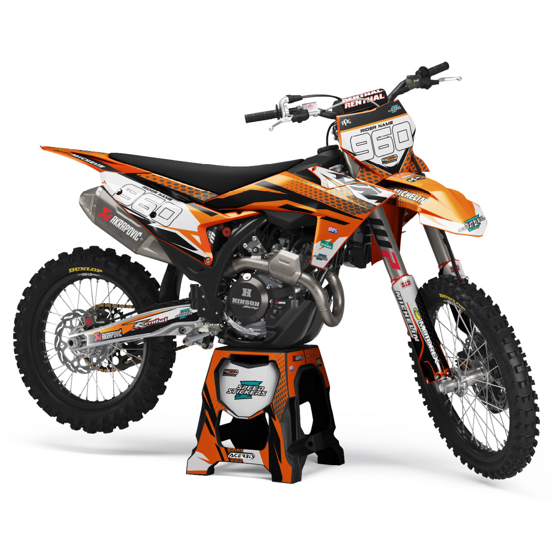 SHIELD design stickers for KTM