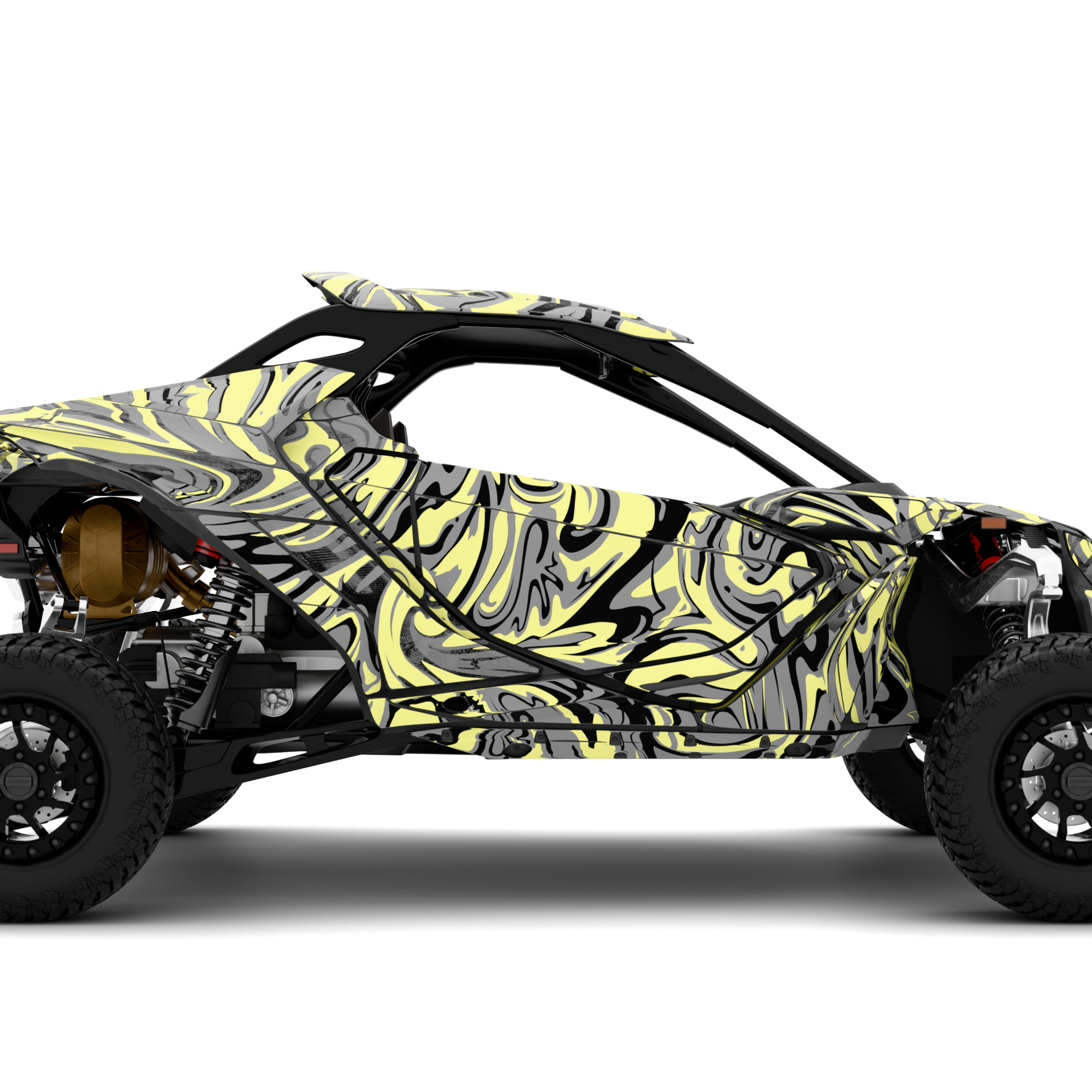 ACID design stickers for Can-Am Maverick R (from 2024)