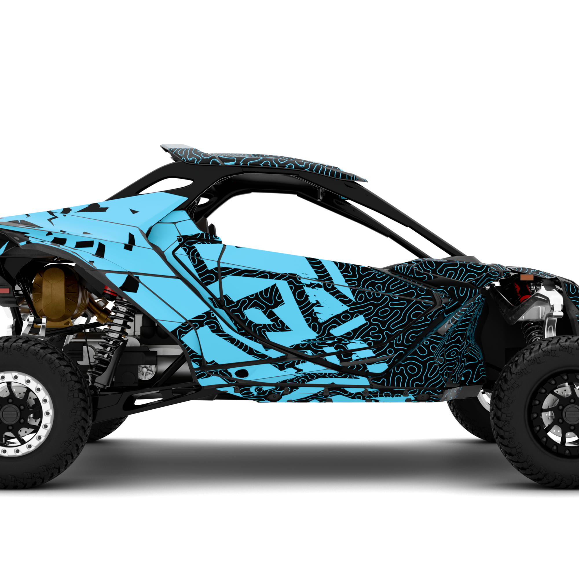 APEX design stickers for Can-Am Maverick R (from 2024)