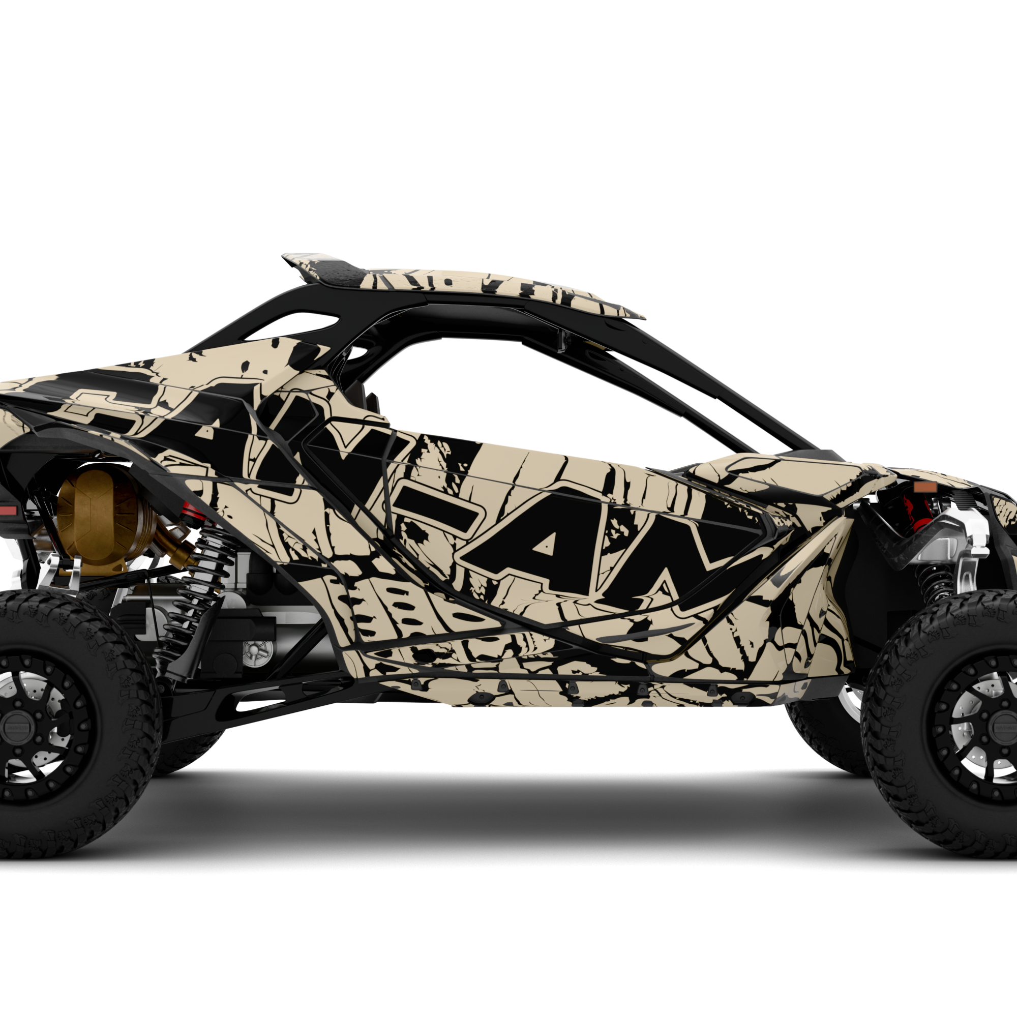 BREAKOUT design stickers for Can-Am Maverick R (from 2024)
