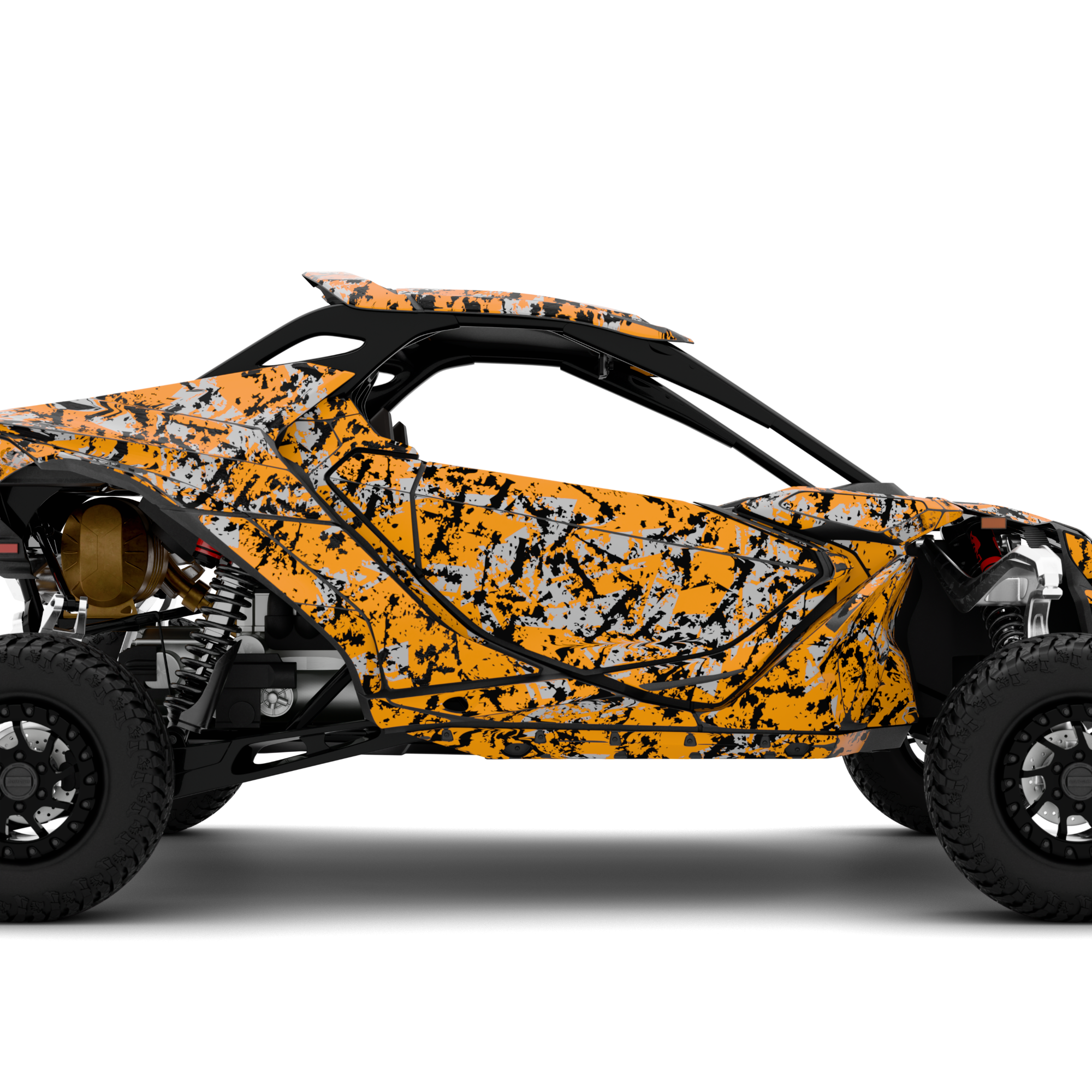 DIGITAL SPOT design stickers for Can-Am Maverick R (from 2024)