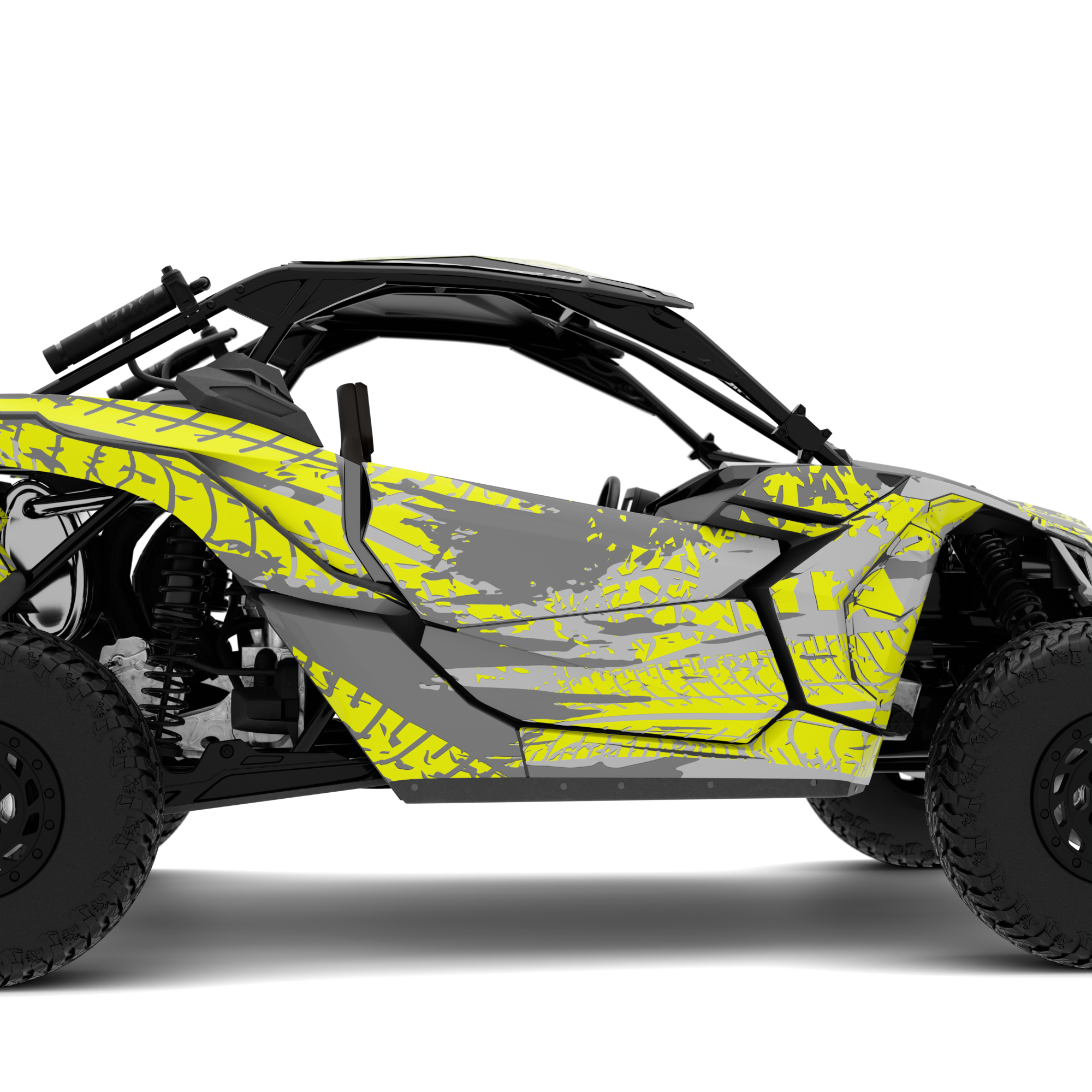TRACKER design stickers for Can-Am Maverick X3 (from 2016)