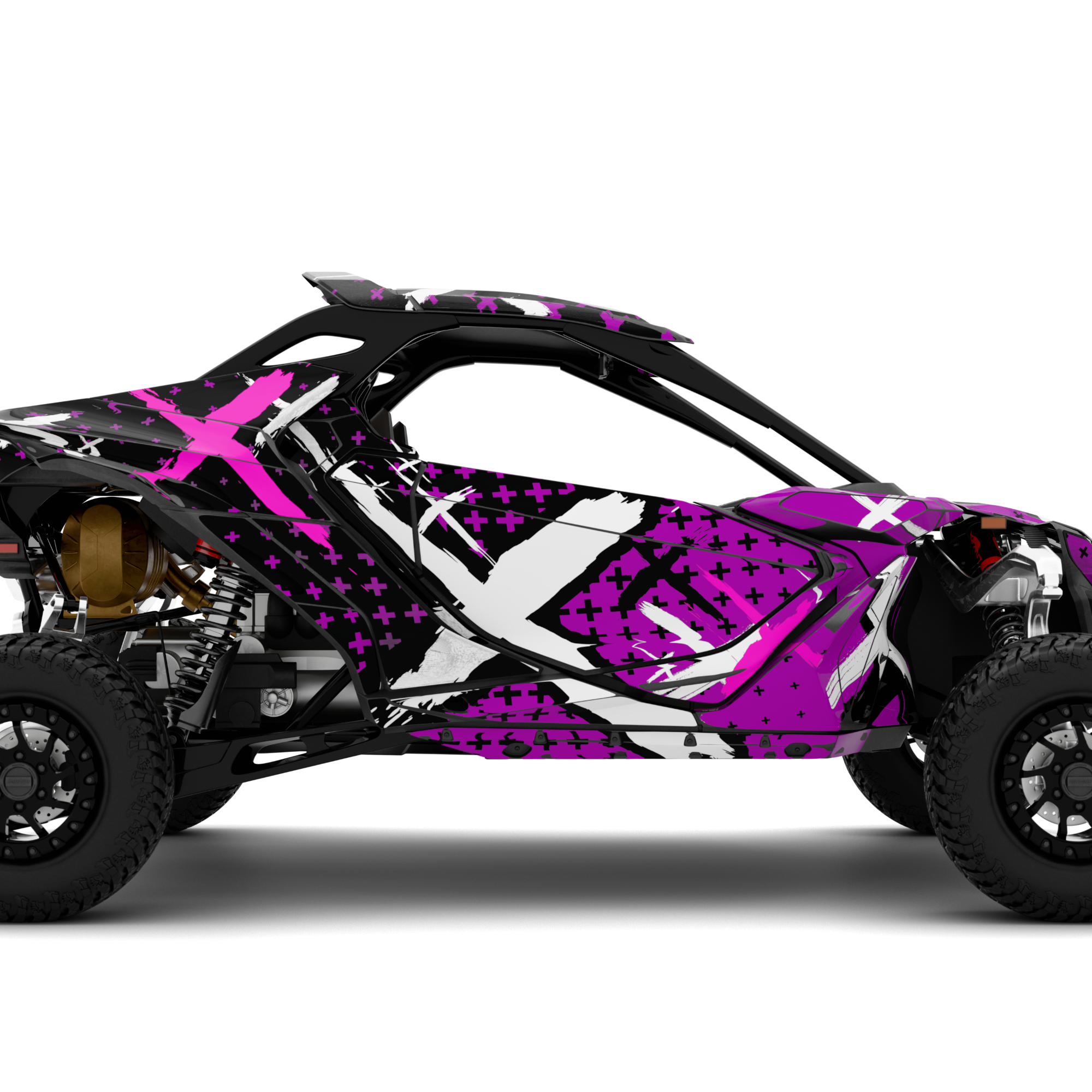 X design stickers for Can-Am Maverick R (from 2024)