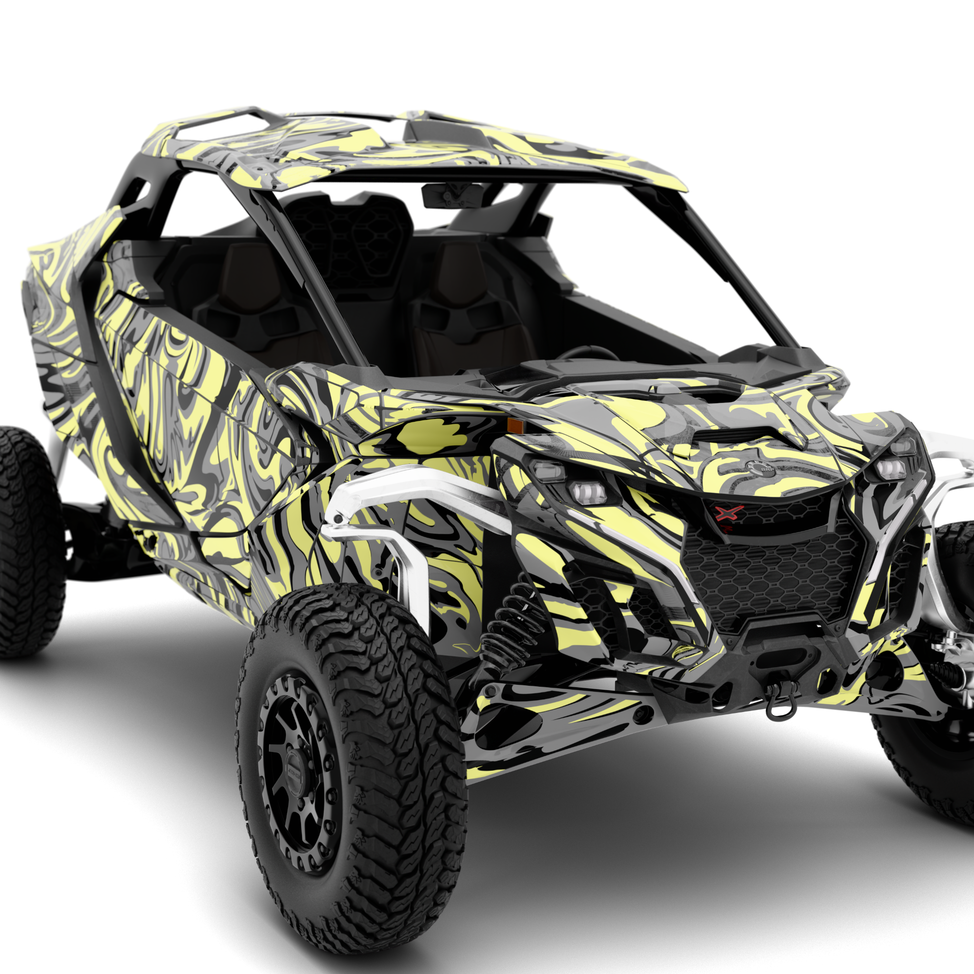 ACID design stickers for Can-Am Maverick R (from 2024)