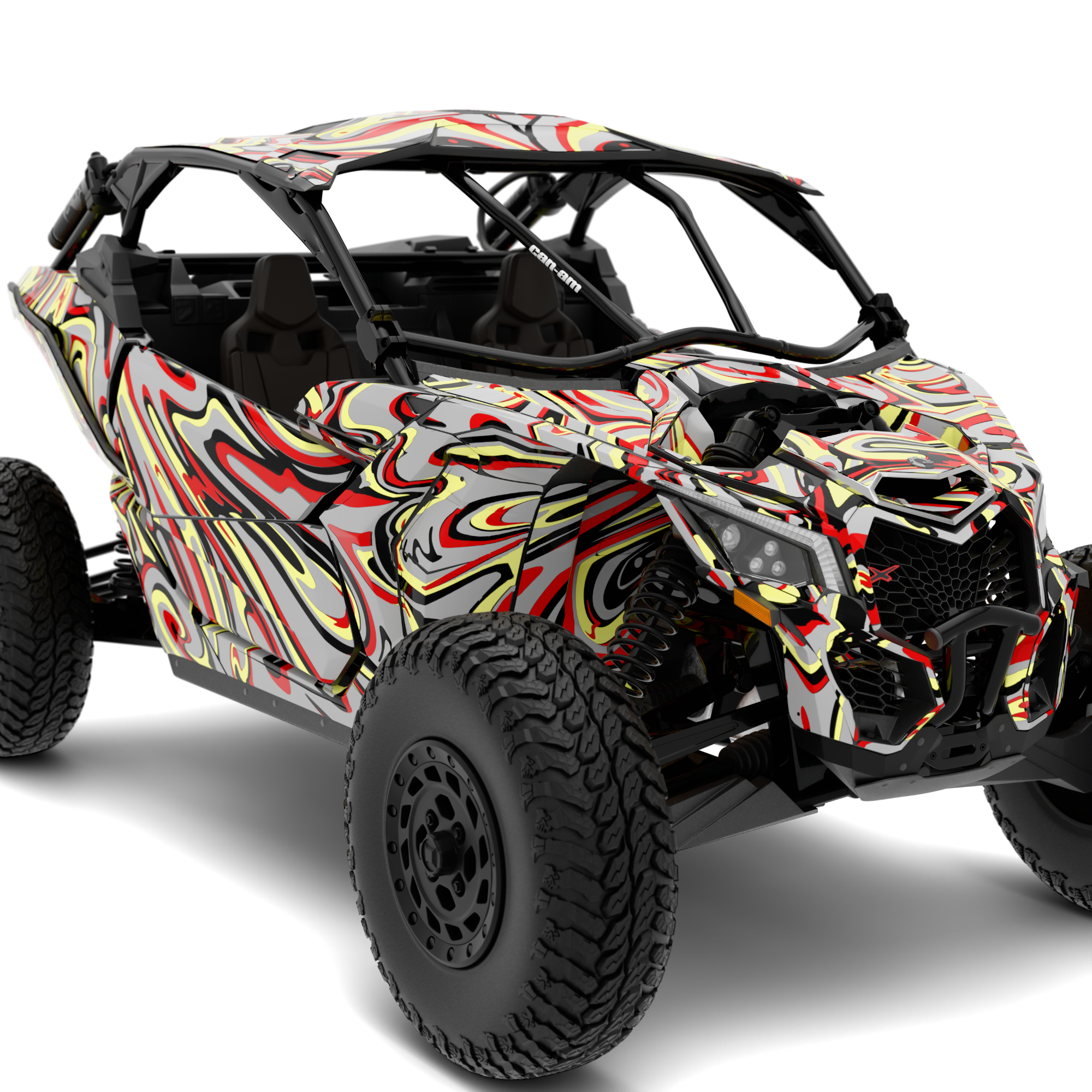 ACID design stickers for Can-Am Maverick X3 (from 2016)