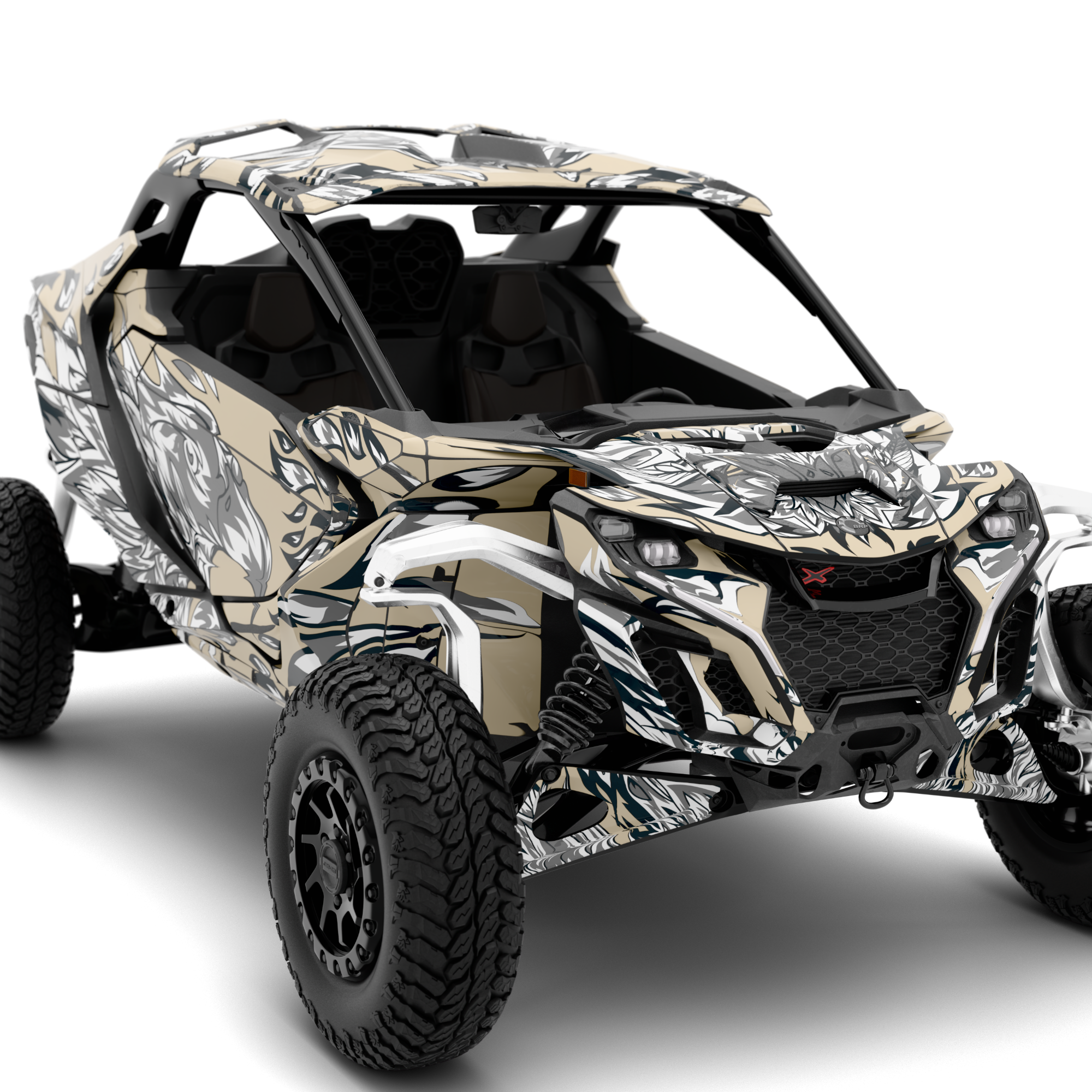 AMERICAN EAGLE design stickers for Can-Am Maverick R (from 2024)