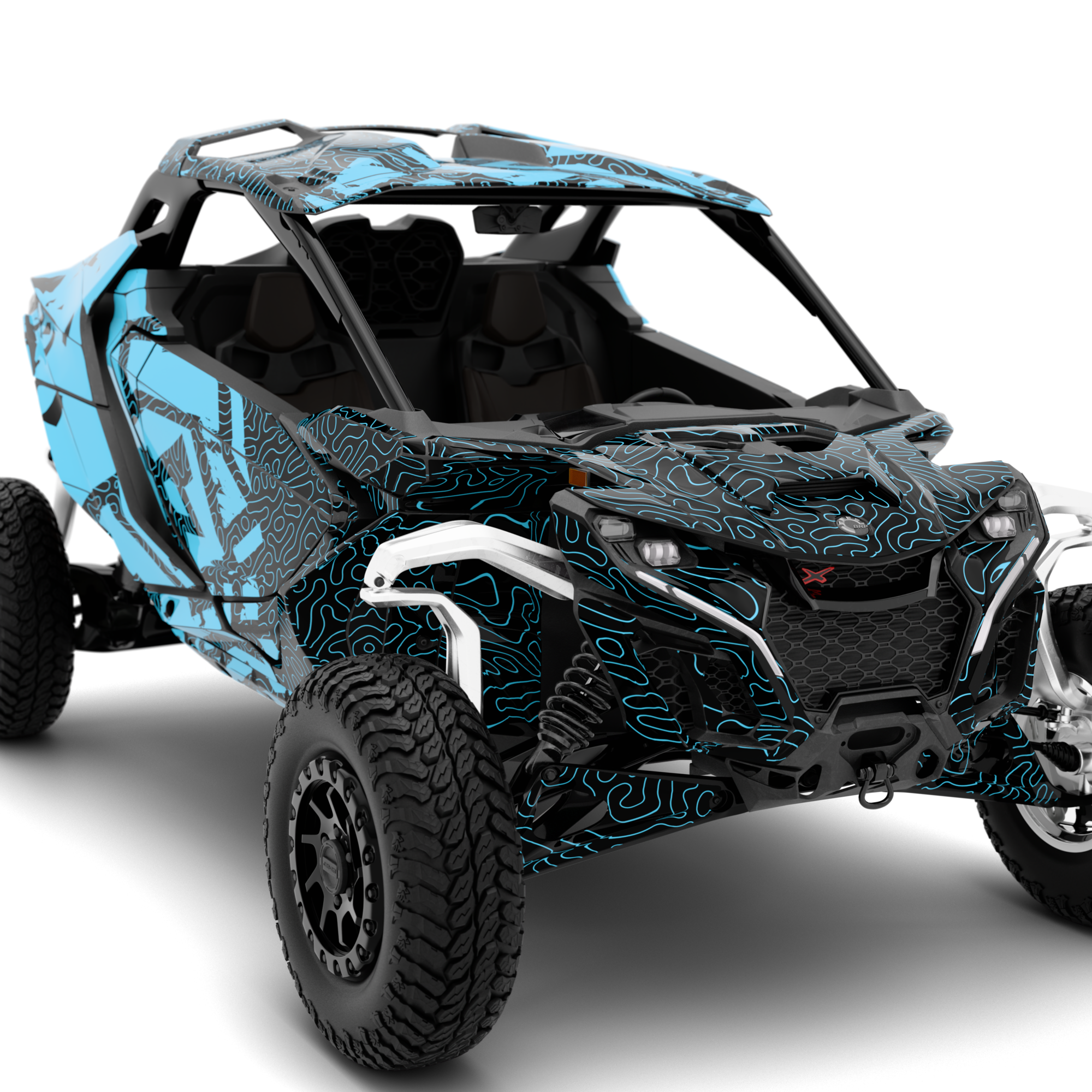 APEX design stickers for Can-Am Maverick R (from 2024)