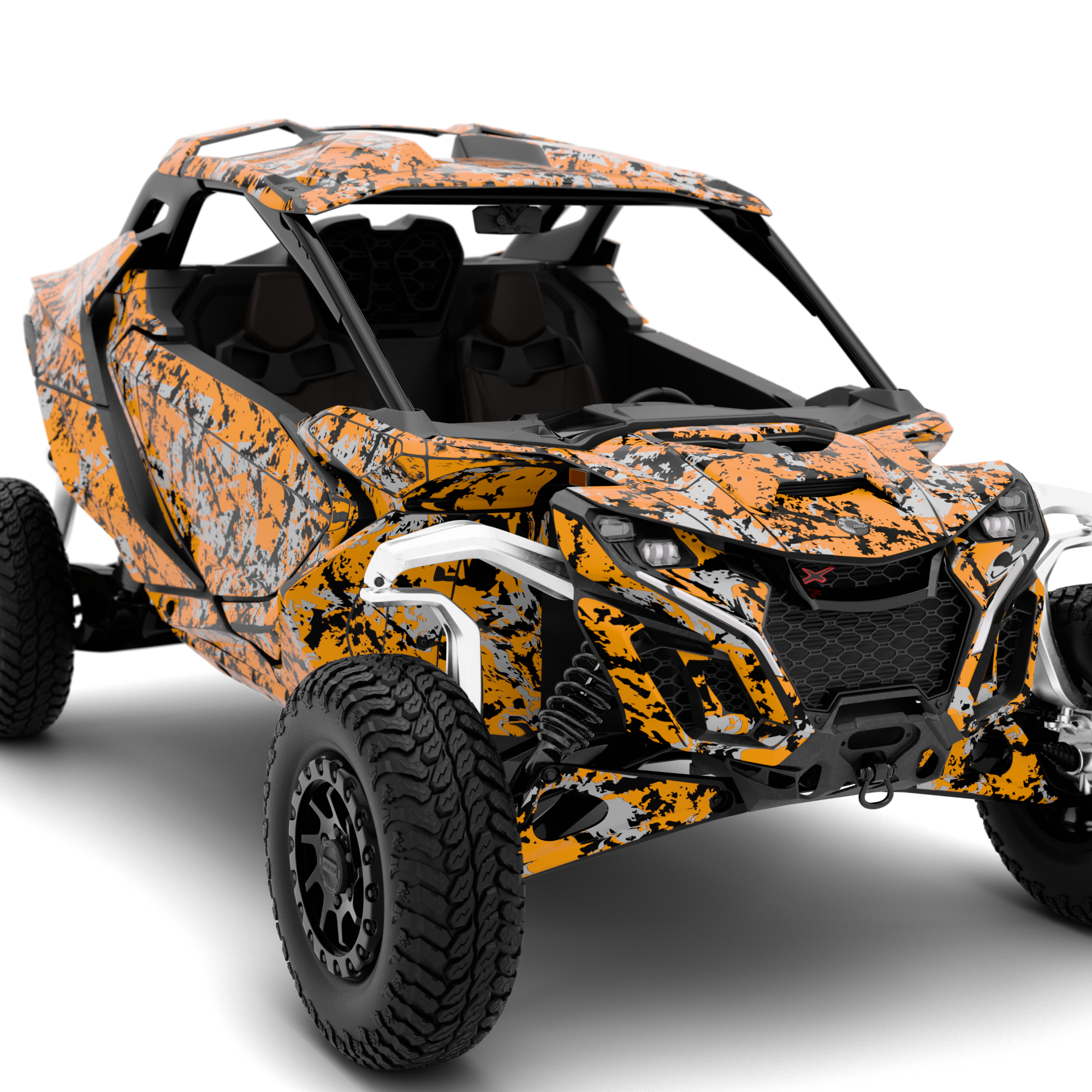 DIGITAL SPOT design stickers for Can-Am Maverick R (from 2024)
