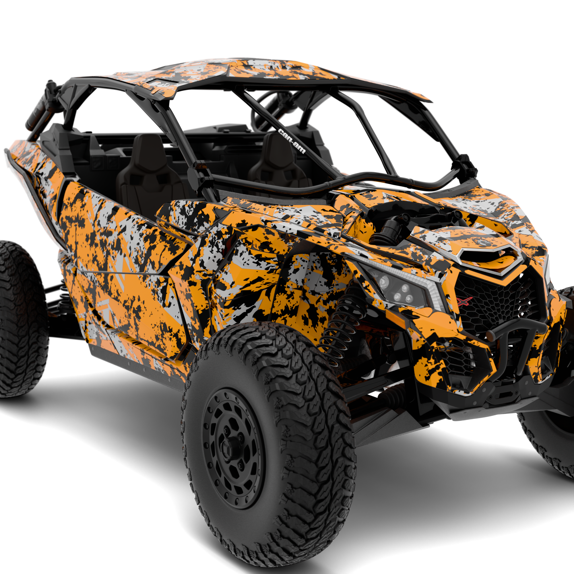 DIGITAL SPOT design stickers for Can-Am Maverick X3 (from 2016)