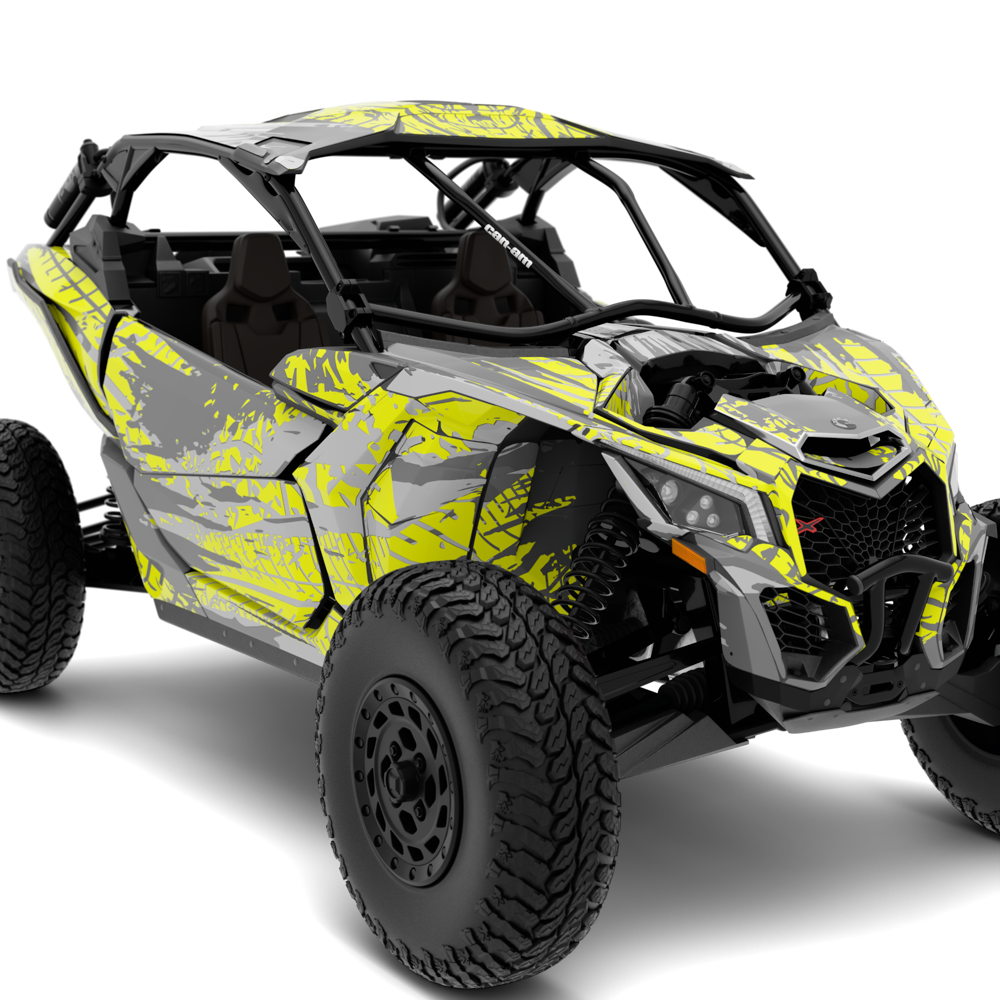 TRACKER design stickers for Can-Am Maverick X3 (from 2016)
