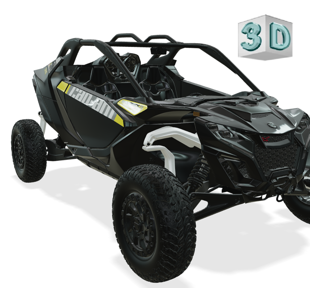 STANDART design stickers for Can-Am Maverick R