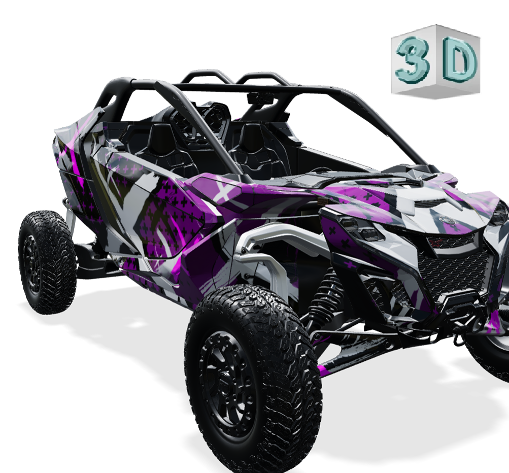 X design stickers for Can-Am MAVERICK R