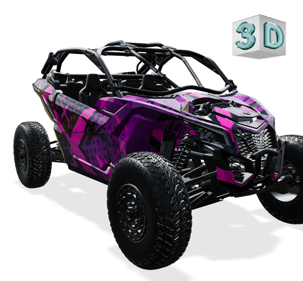 X design stickers for Can-Am MAVERICK X3
