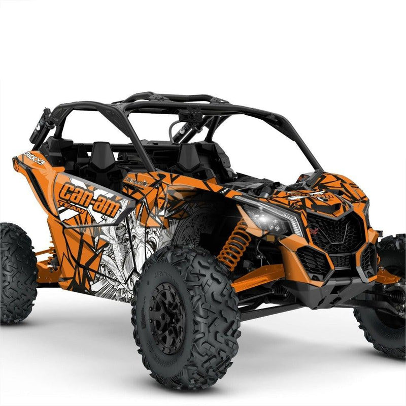 MUD BANDIT design stickers for Can-Am Maverick X3