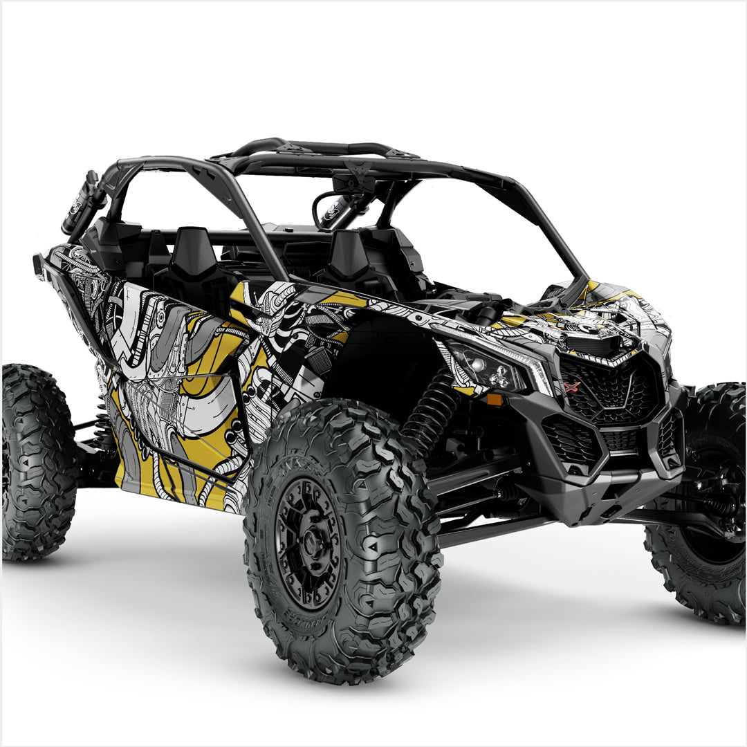 Maverick X3 stickers decals wrap