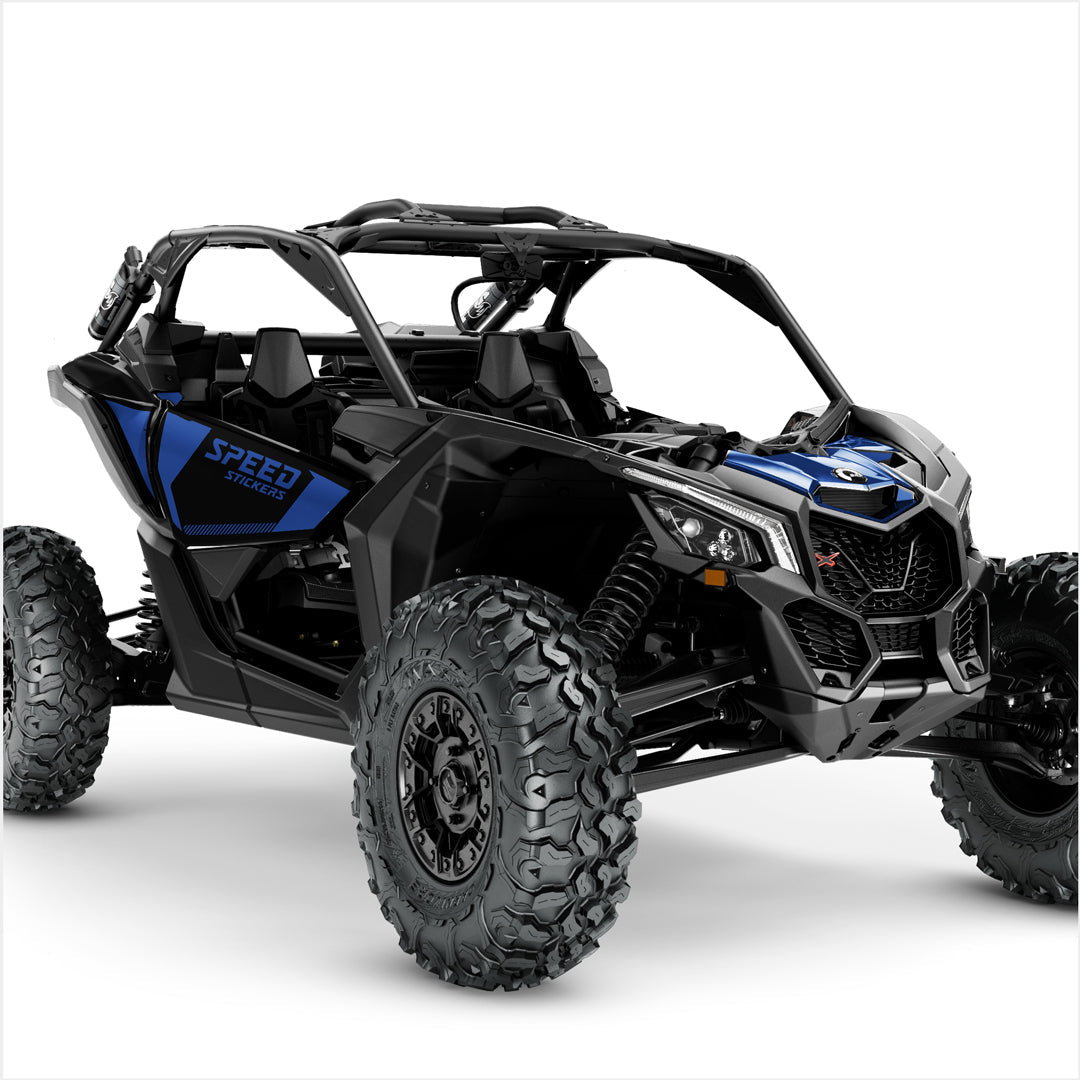 Maverick-X3-stickers-decals-Can-am-blue