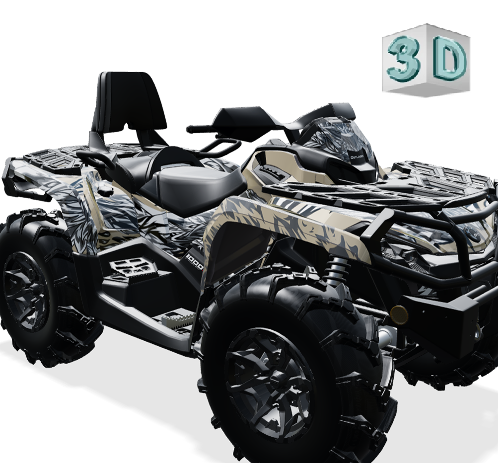 AMERICAN EAGLE design stickers for Can-Am OUTLANDER G2