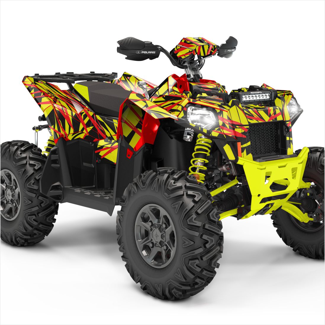 Polaris Scrambler wrap decals