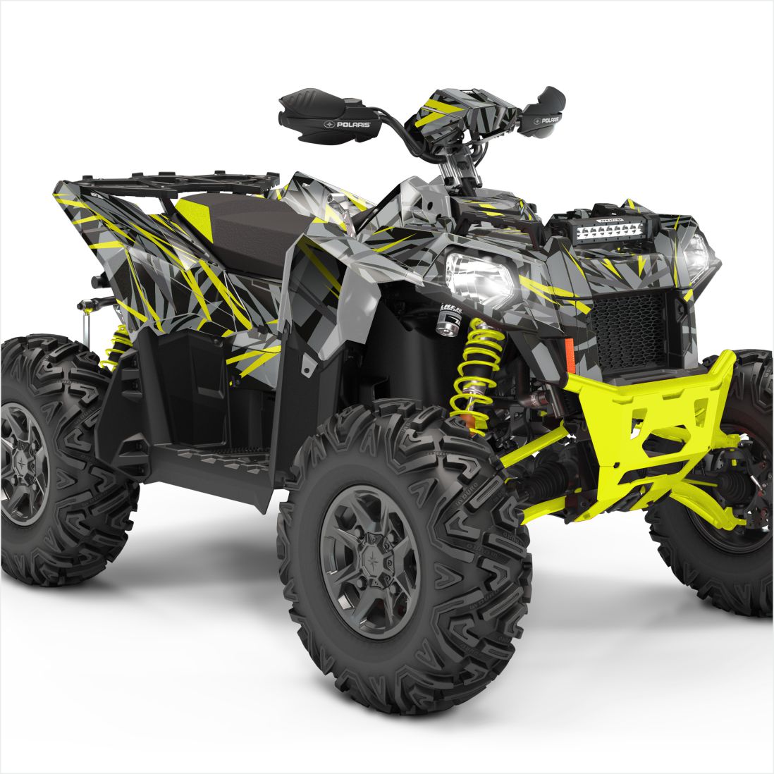 Polaris Scrambler wrap decals