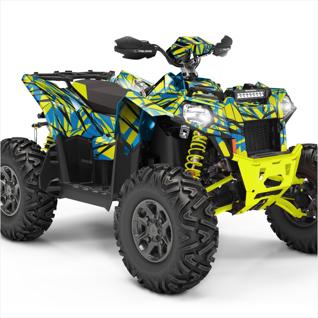 Polaris Scrambler wrap stickers