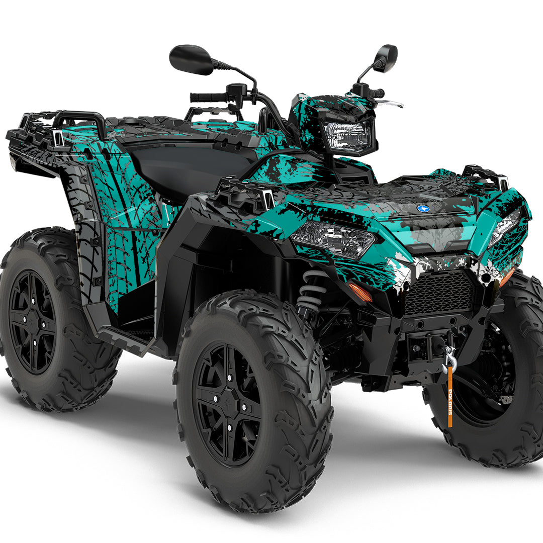 Polaris Sportsman graphics wrap full