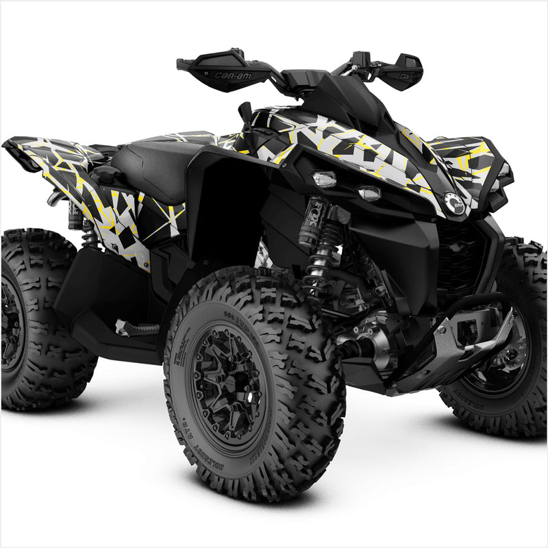 QUAKE design stickers for Can-Am Renegade XXC/XMR