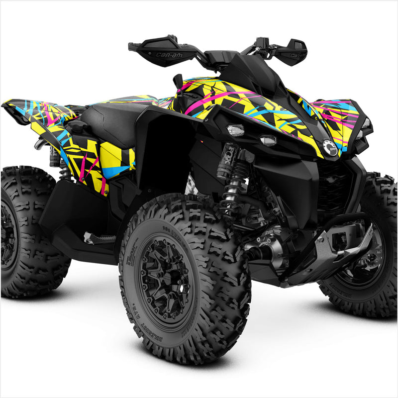 RACE SPIRIT design stickers for Can-Am Renegade XXC/XMR