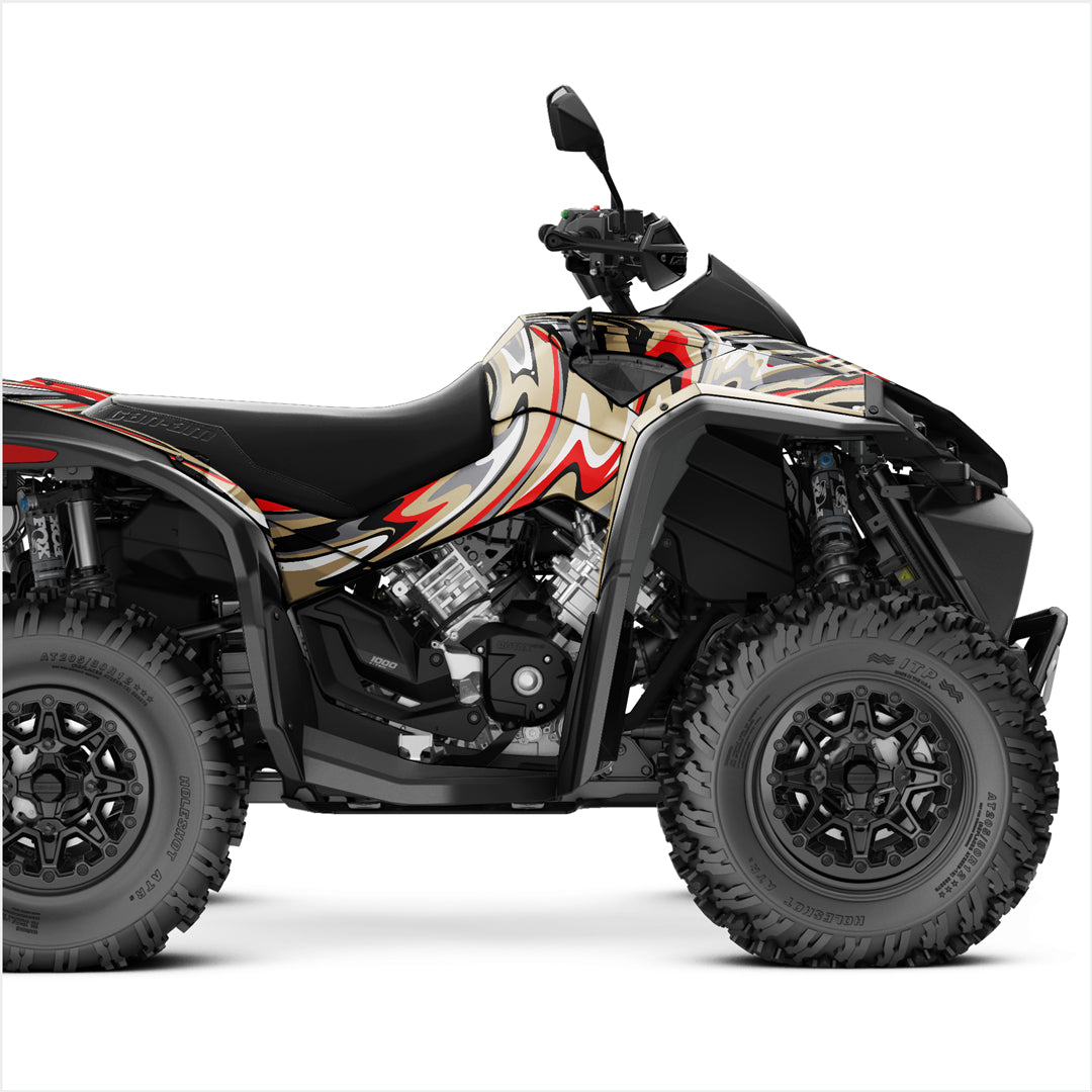ACID design stickers for Can-Am Renegade XXC/XMR
