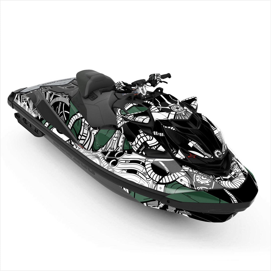 SEA DOO RXP X graphics sticker kit