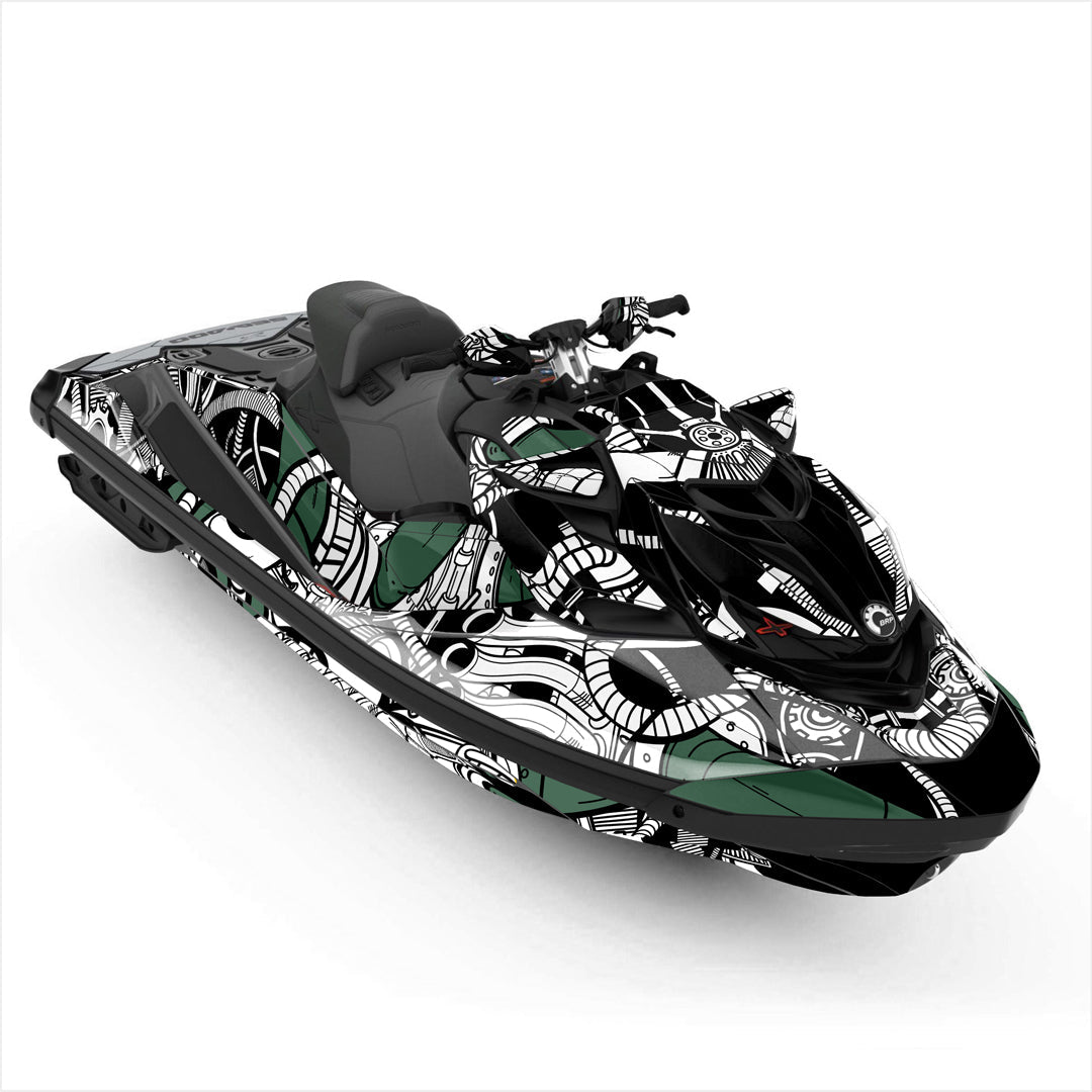 SEA DOO RXP X graphics sticker kit