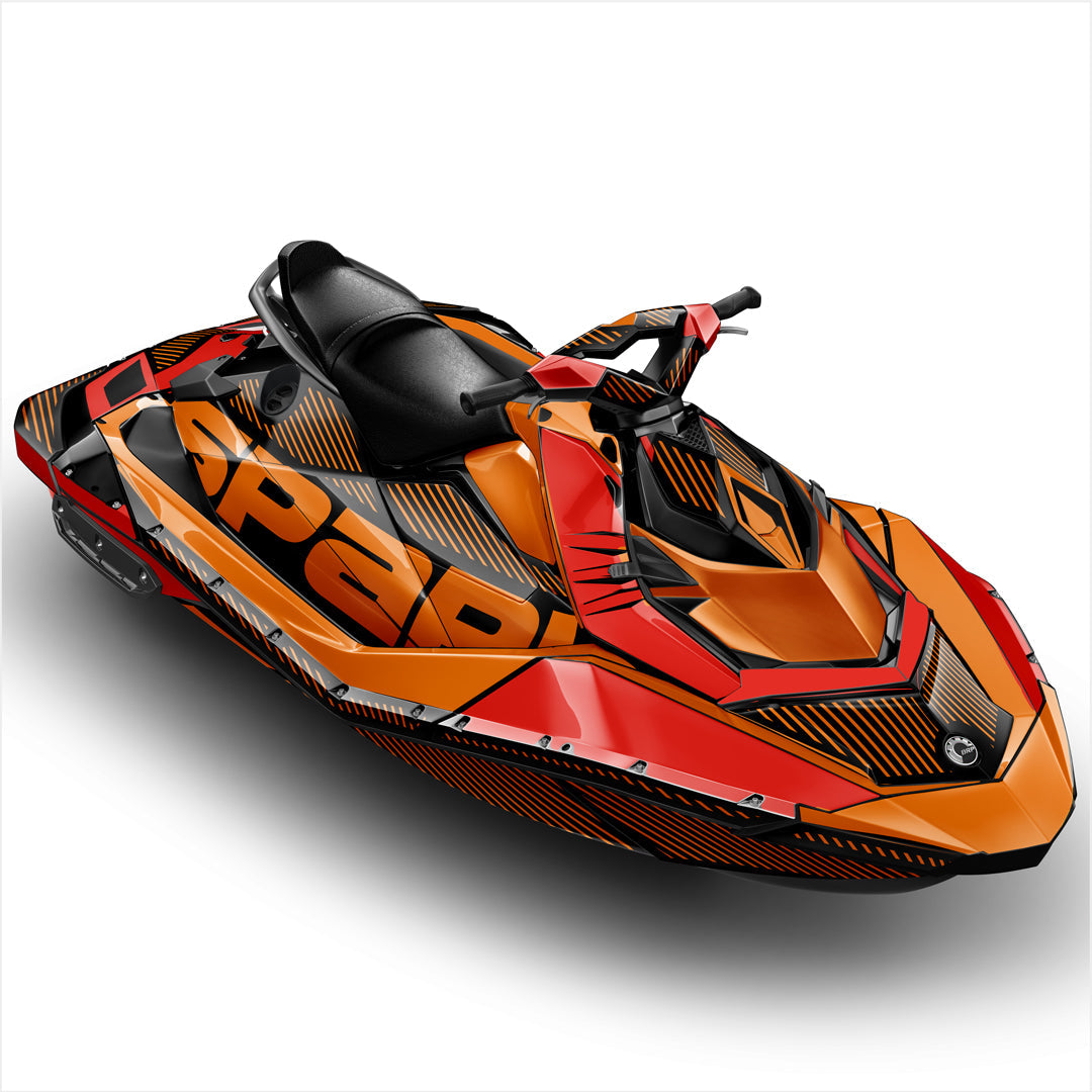 SEADOO-SPARK-decals-stickers-orange