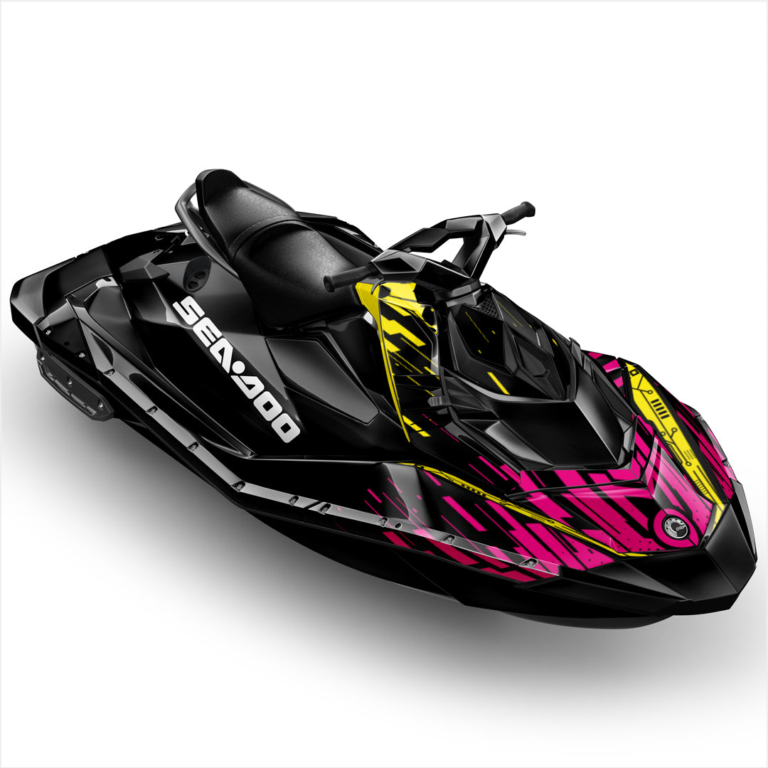 CYBER-Designaufkleber für Sea-Doo Spark