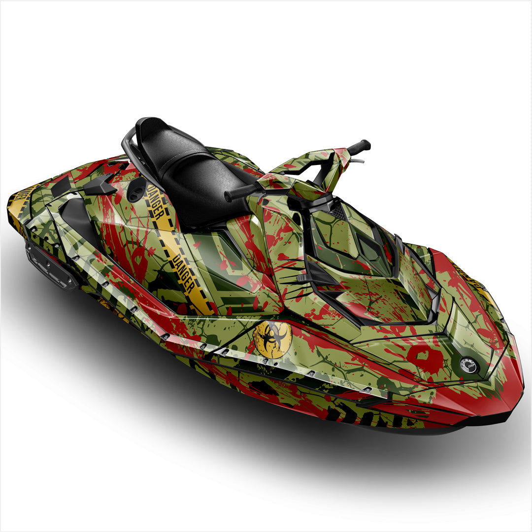 SEADOO SPARK graphics sticker lipdukai