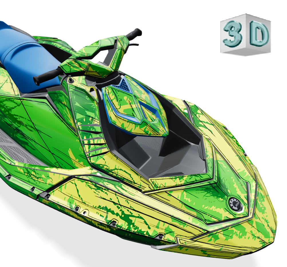 SHADED design stickers for Sea-Doo SPARK copy