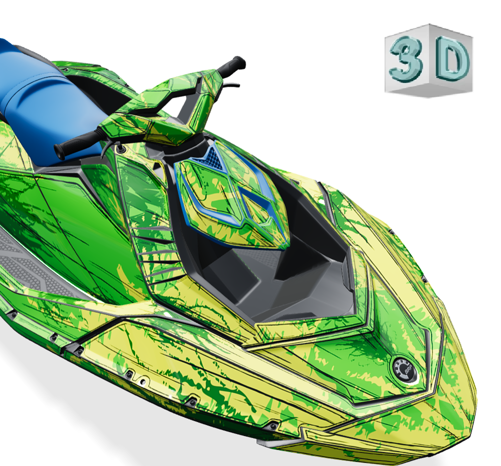 SHADED design stickers for Sea-Doo SPARK