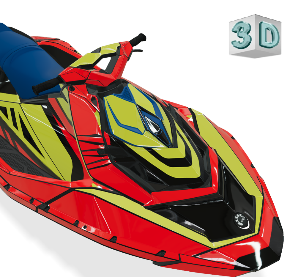 WINNER design stickers for Sea-Doo SPARK