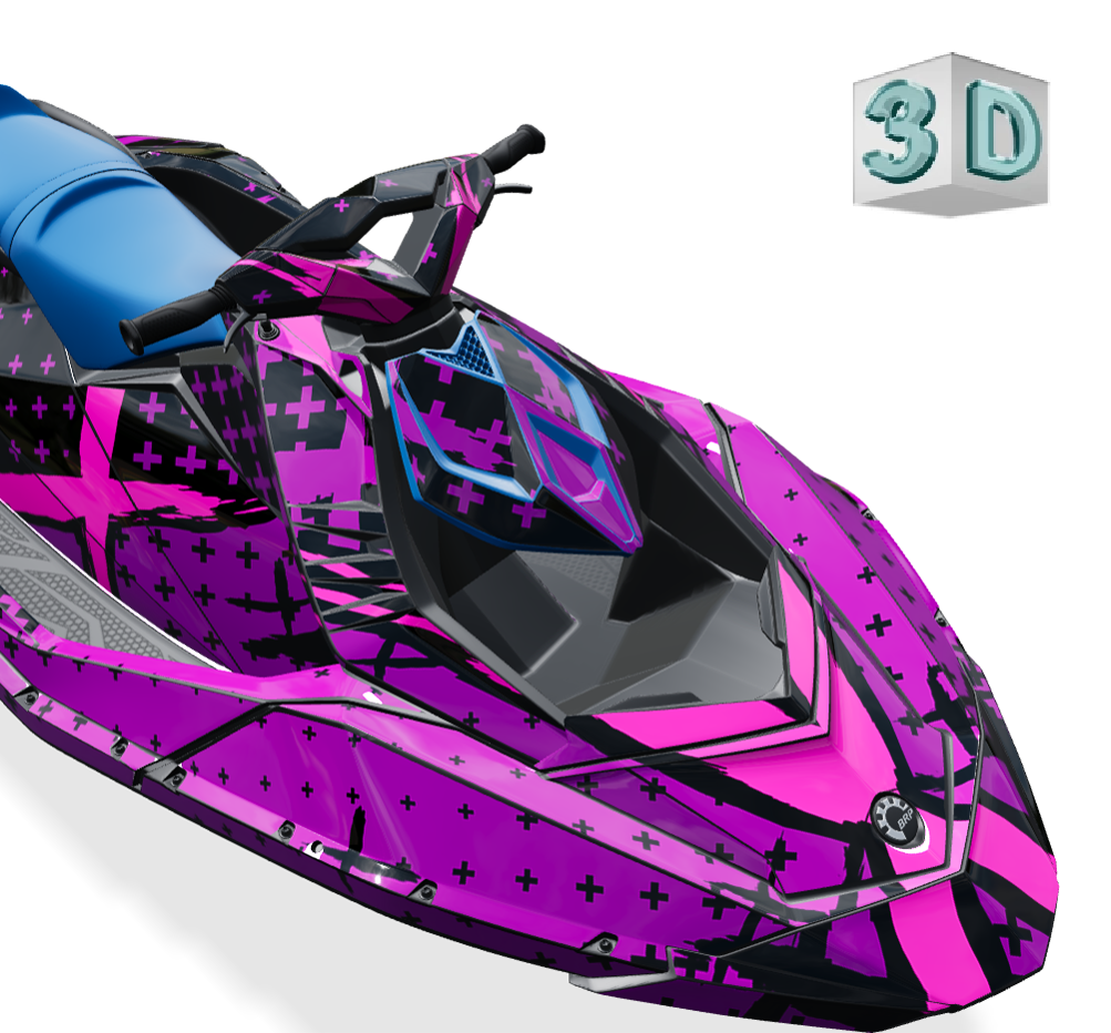 X design stickers for Sea-Doo SPARK