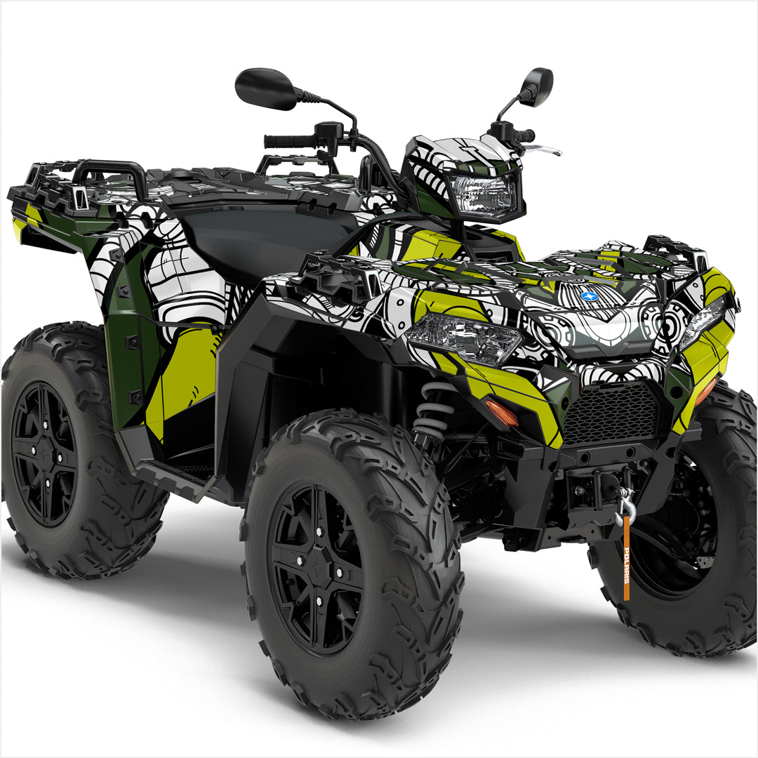 SPORTSMAN POLARIS stickers graphics wrap