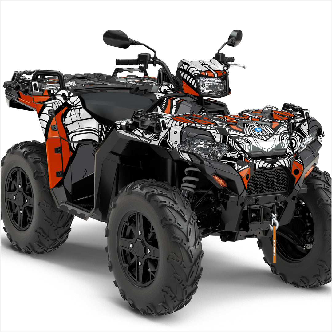 SPORTSMAN POLARIS stickers dekaller