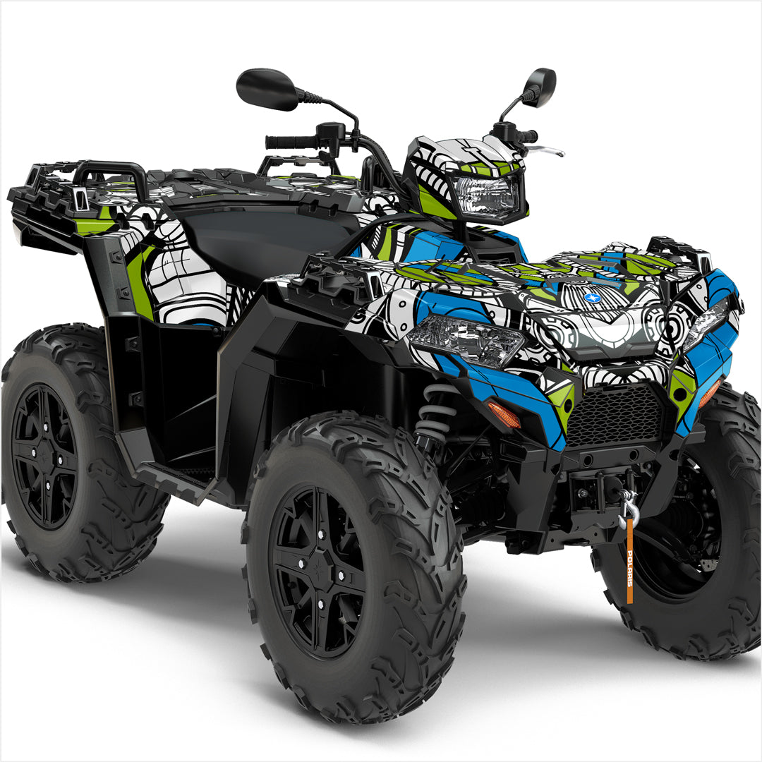 SPORTSMAN POLARIS stickers lecals wrap